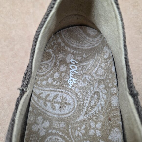 Olukai Waialua Mesh Loafers Woman’s Size 9 Brown Slip On Casual Comfort Shoes - Picture 8 of 9